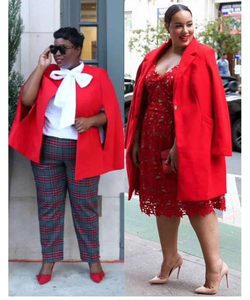 Christmas day outfit ideas red